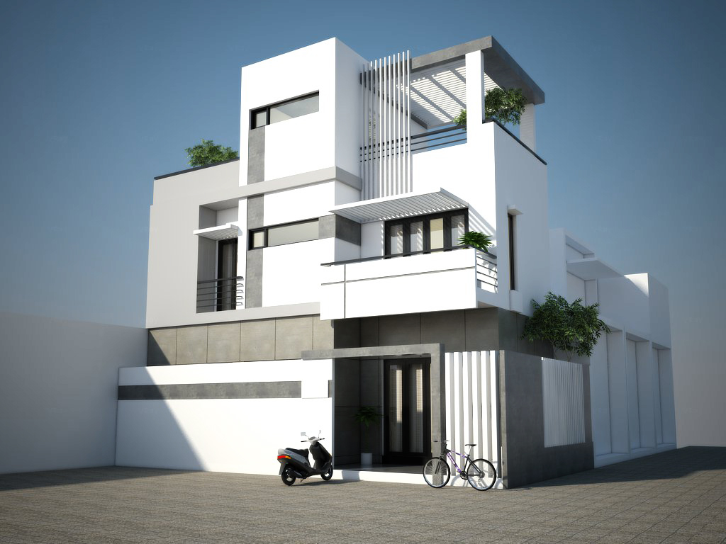 thiết kế nhà phố ...